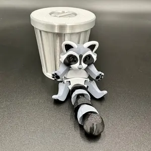 3D Printed Trash Panda Raccoon 3D Printed Trash Panda Raccoon