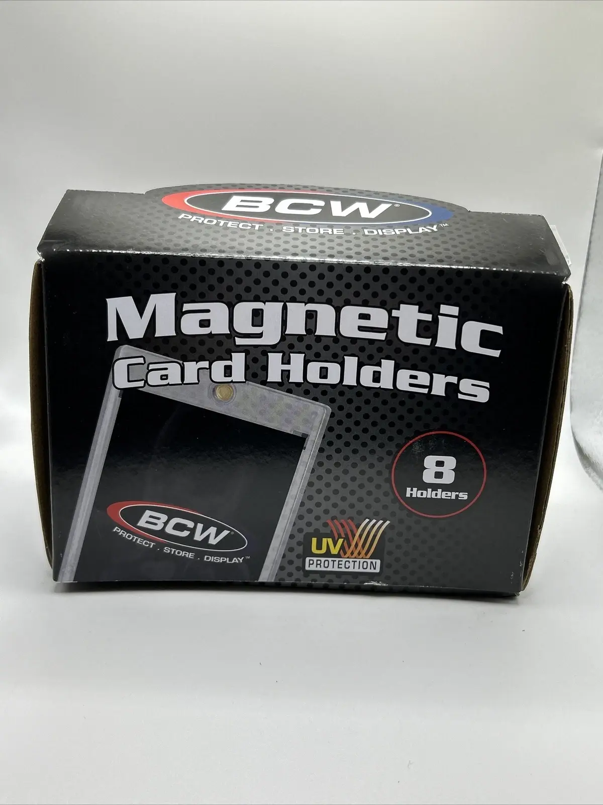 BCW Magnetic Card Holder 360pt Point with UV Protection, Box of 8 holders