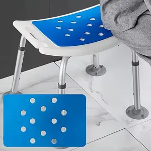 Eva Non-Slip Bath Chair Pad, Safety Shower Mat for Disabled and Pregnant, Ergonomic Design, Durable Comfortable Bathroom Accessory, Bathroom Mats