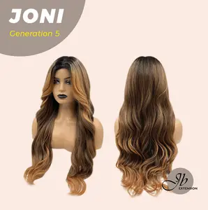 JBEXTENSION GENERATION FIVE 28 Inches Dark Copper Curly Wig JONI G5