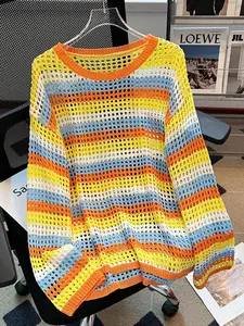 Women's Sweater, Casual Knit Top for Summer, Fashion Women's Knitwear for Daily Wear