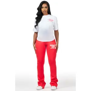 Dalasia 2.0 White/Red T-Shirt Track Set