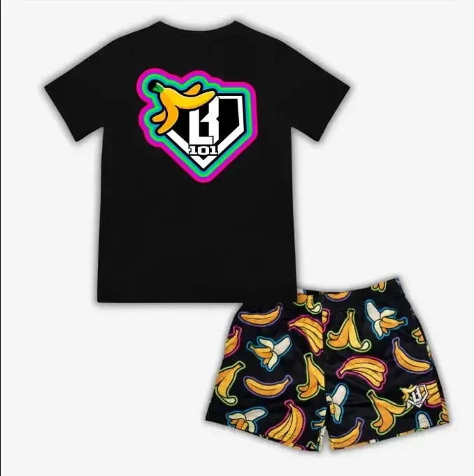 Baseball Lifestyle 101 Banana - Back to School Set | Youth & Adult Matching Set