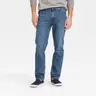 Goodfellow & Co Men's Mid Rise Straight Fit Leg Below Knee Jeans Midweight