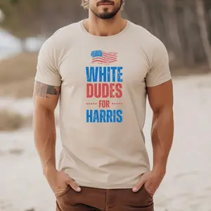 White Dudes For Kamala Harris Shirt | Harris Rally TShirt | White Men For Kamala 2024 President Tee Shirt | Vote For Kamala DNC Election Tee