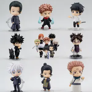 Jujutsu Kaisen Q Version Figure - Anime Action Model - Kawaii Collectible Toy - Best Gift for Fans of Gojo, Geto, Choso, Itadori, Sukuna, Fushiguro and Yuta