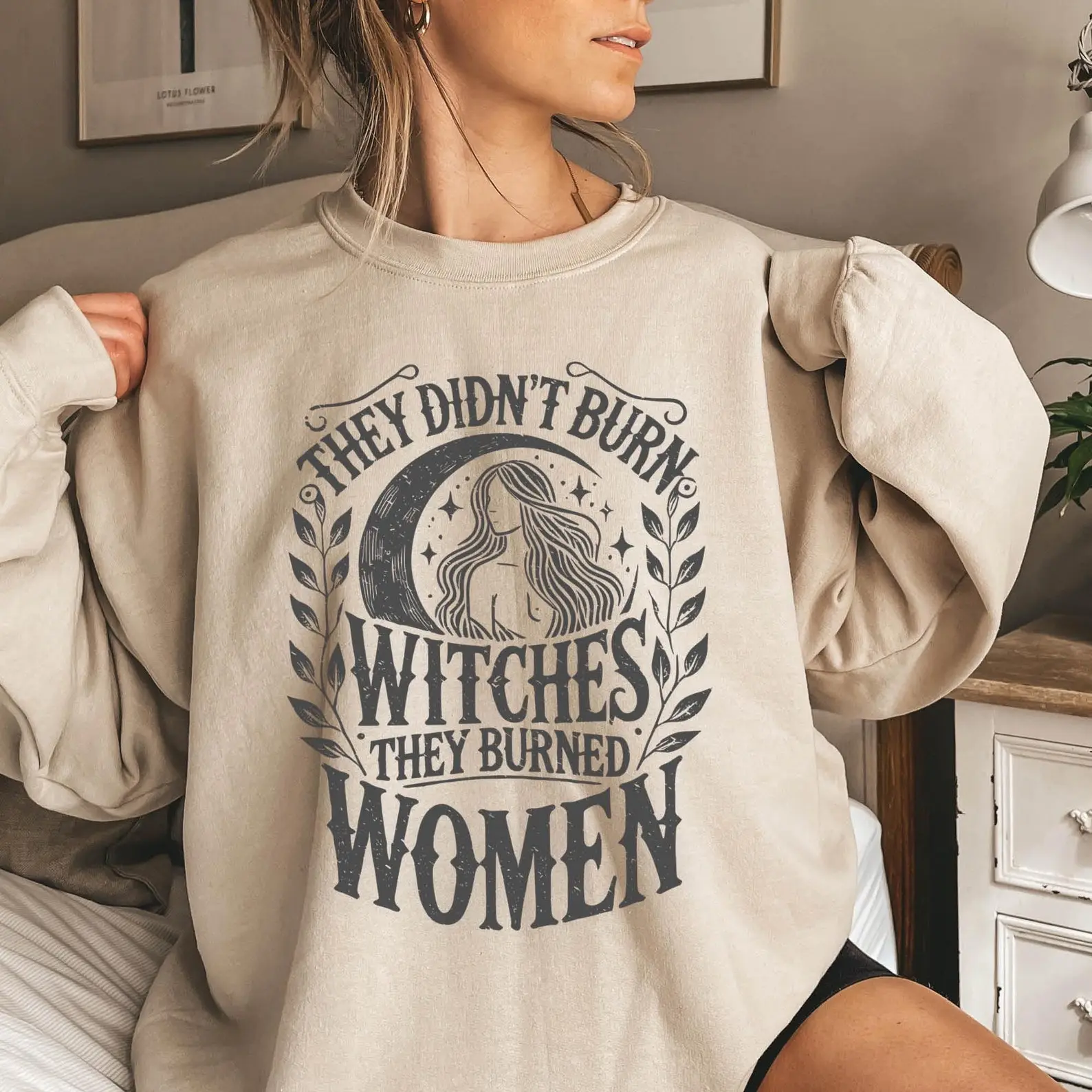They Didn't Burn Witches They Burned Women Shirt, Feminist Witch Sweatshirt, Liberal Witch, Bury The Patriarchy