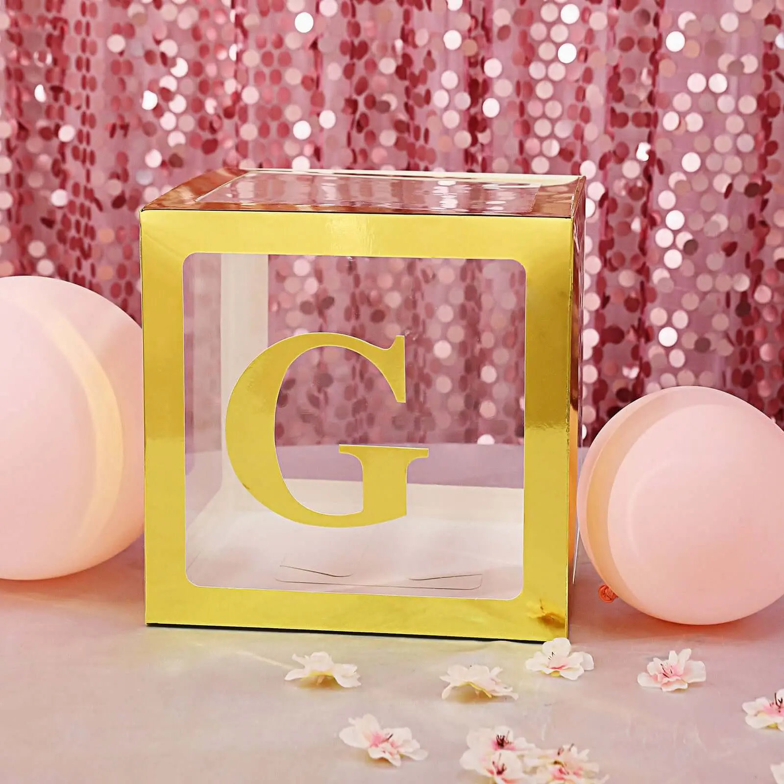 4 Pack 5" Metallic Gold Alphabet Stickers Banner - Customizable 1-Sided Foil Card Stock Stick-On Letters for Baby Shower, Gender Reveal Backdrop, Balloon Boxes, DIY Scrapbooking, Gold Stickers