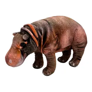 Hippo Plush - Semi-Aquatic Mammal Plushie