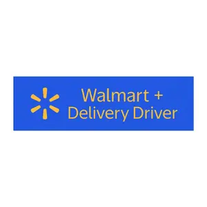 Walmart + Spark Delivery Driver Car Magnets, Magnetic Sign, Professional Driver, Vehicle Accessory, Delivery Driver Gifts, Delivery Driver