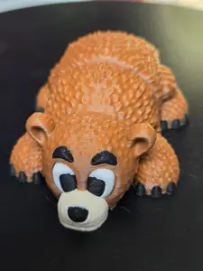 3d printed grizzly bear