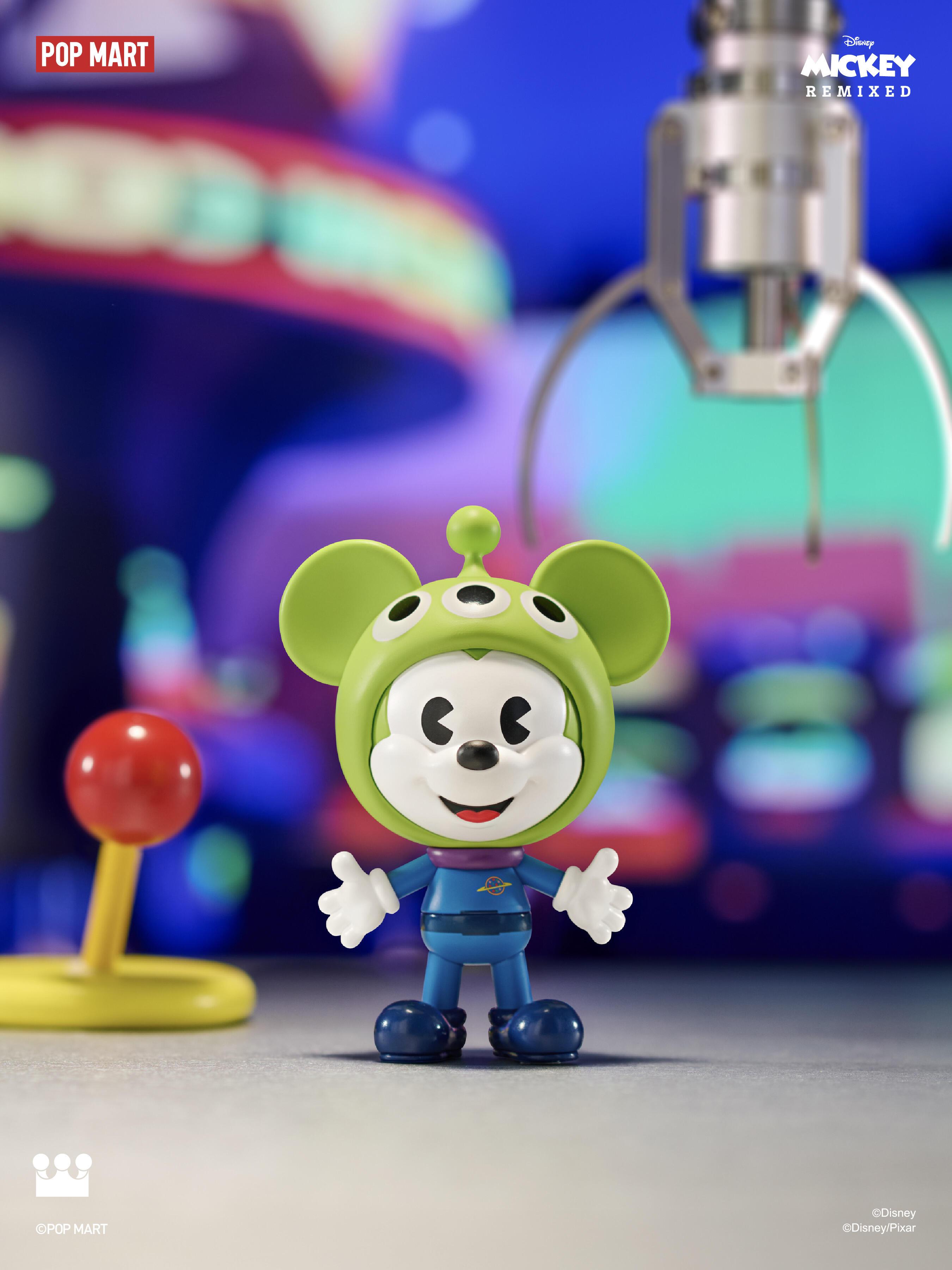 Pop Mart Mickey Meets Pixar Series Figures Blind Box Collectible Pack Limited Edition Box