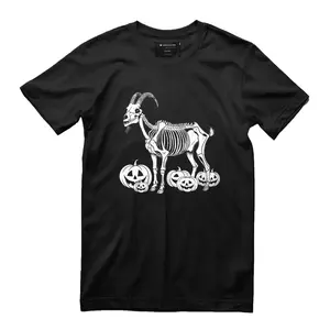 Goat Skeleton Birthday Halloween Mens Womens Kids T-Shirt