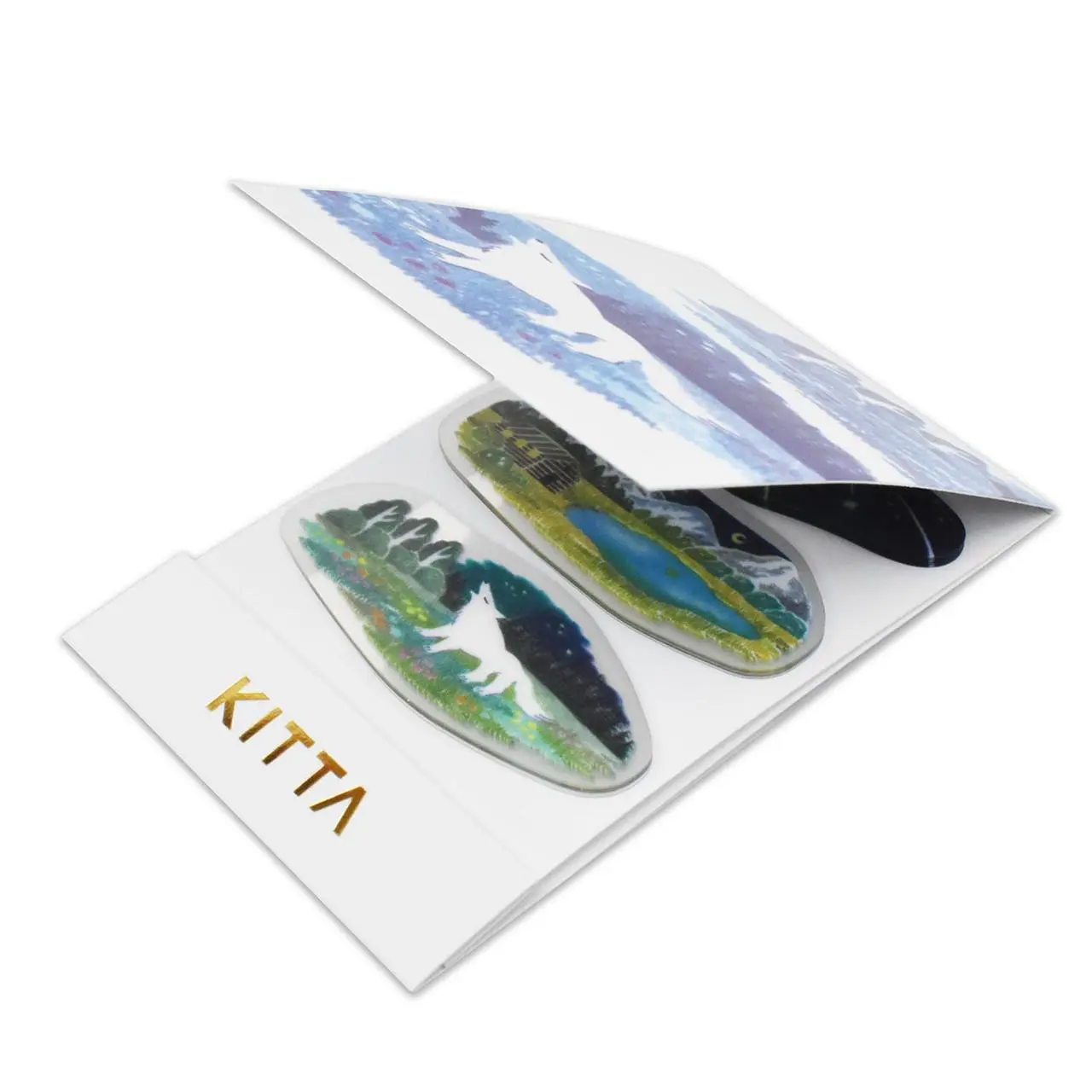 KITTA Clear Washi Tape Pack 15mm, Yozora