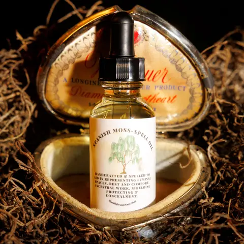 Spanish Moss Ritual Spell Oil
