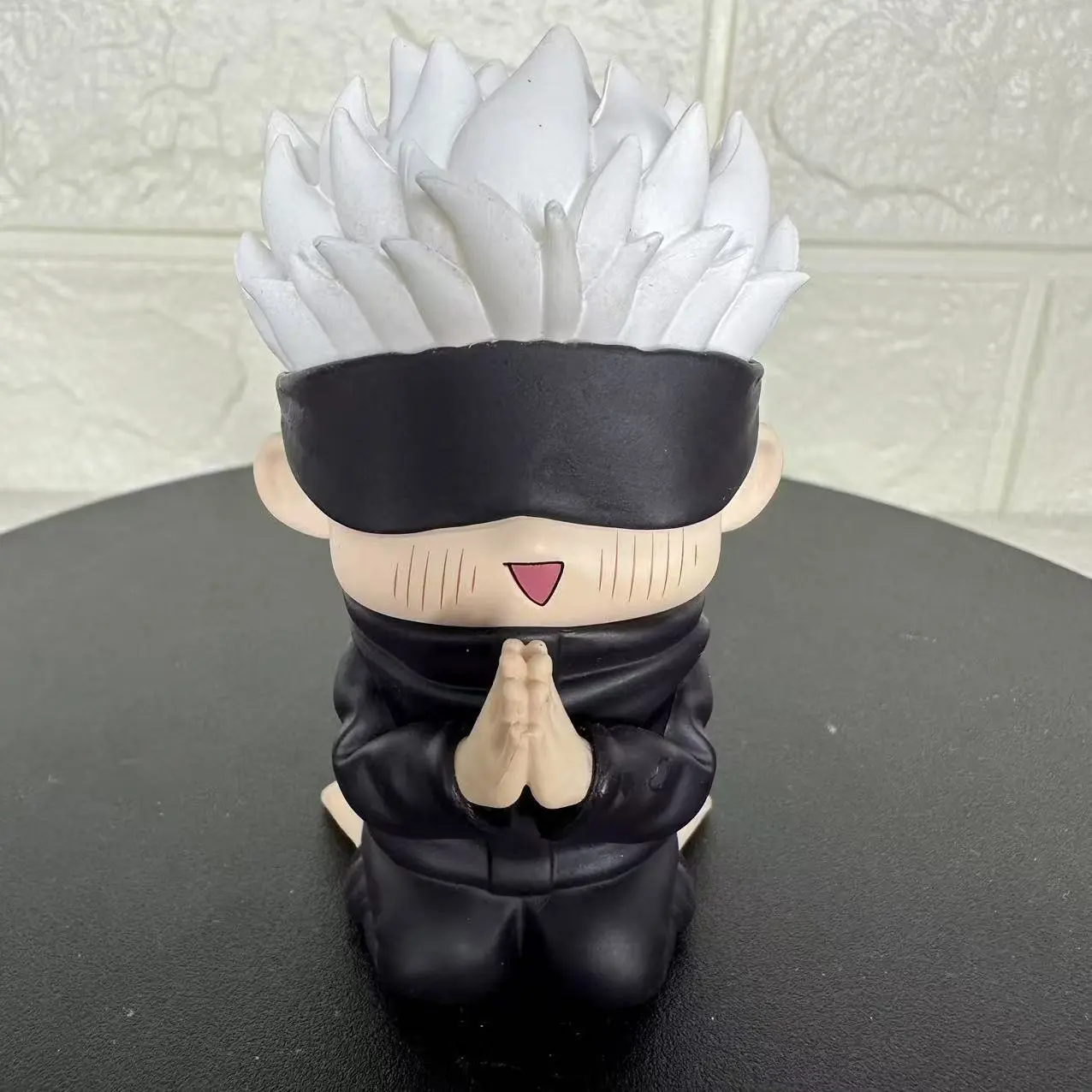 Chibi-style *Jujutsu Kaisen* Sitting Figures (Gojo Satoru, Itadori Yuji, Kugisaki Nobara, Fushiguro Megumi) – Car Dashboard Figures / Collectible Toys
