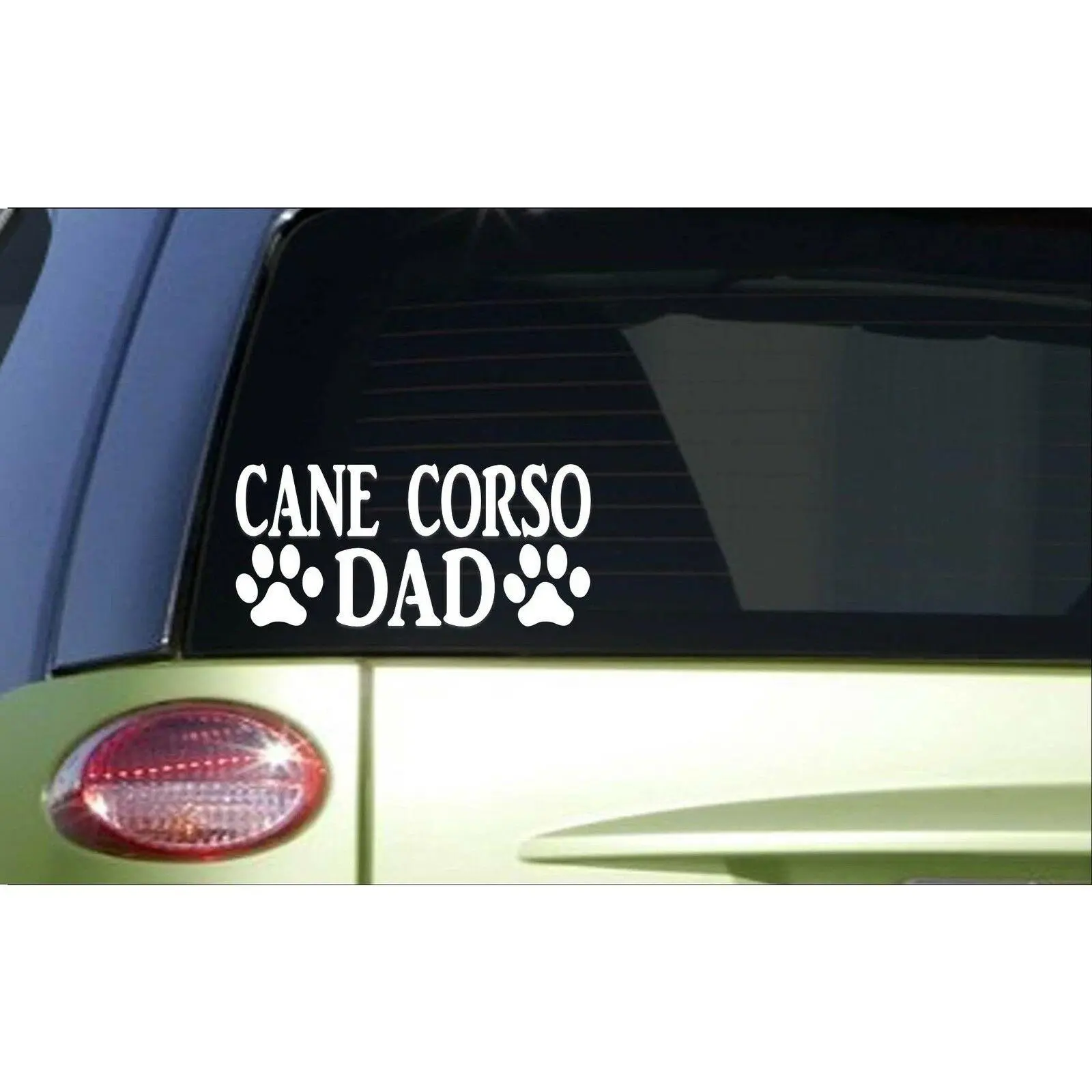 Cane Corso Dad *H796* 8 inch Sticker decal dog italian mastiff coursing
