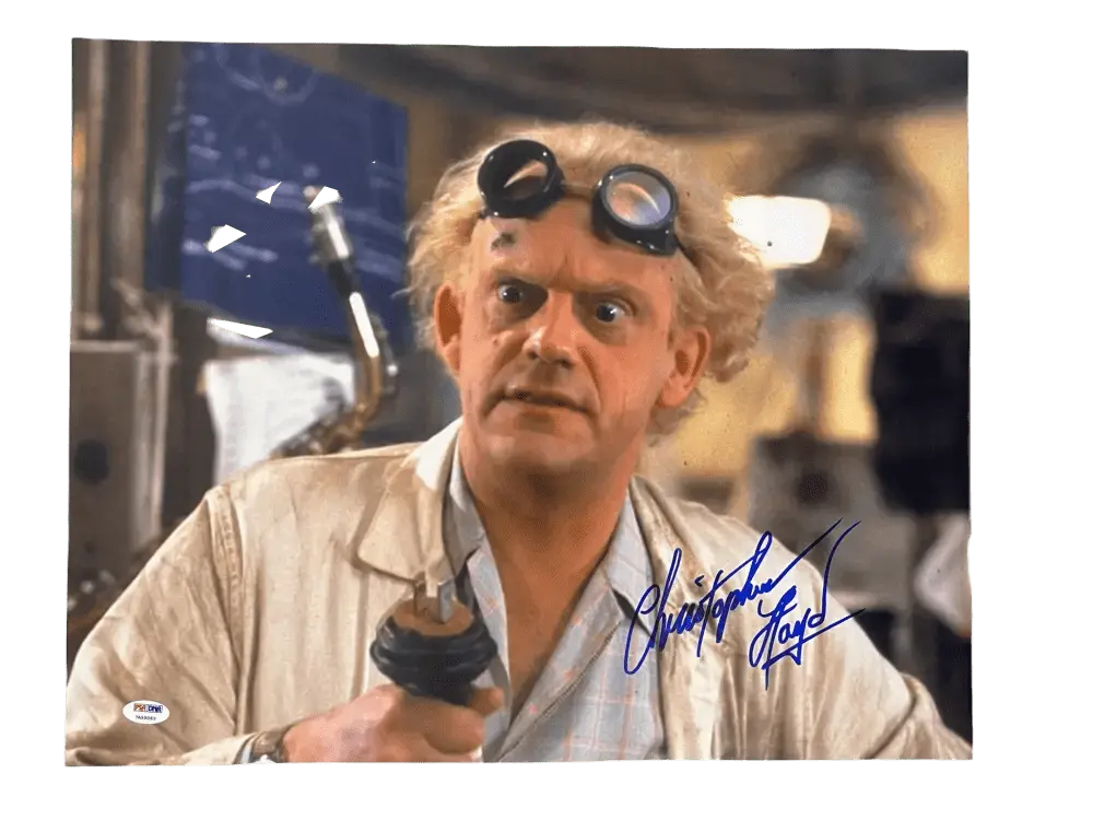 Christopher Lloyd Authentic Autographed 16x20 Photo #4