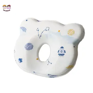 Baby Head Pillow Cozy Infant Head Support Pillow Memory Foam Newborn Sleeping Pillow to Prevent Flat Head newborn baby chair set bedpan