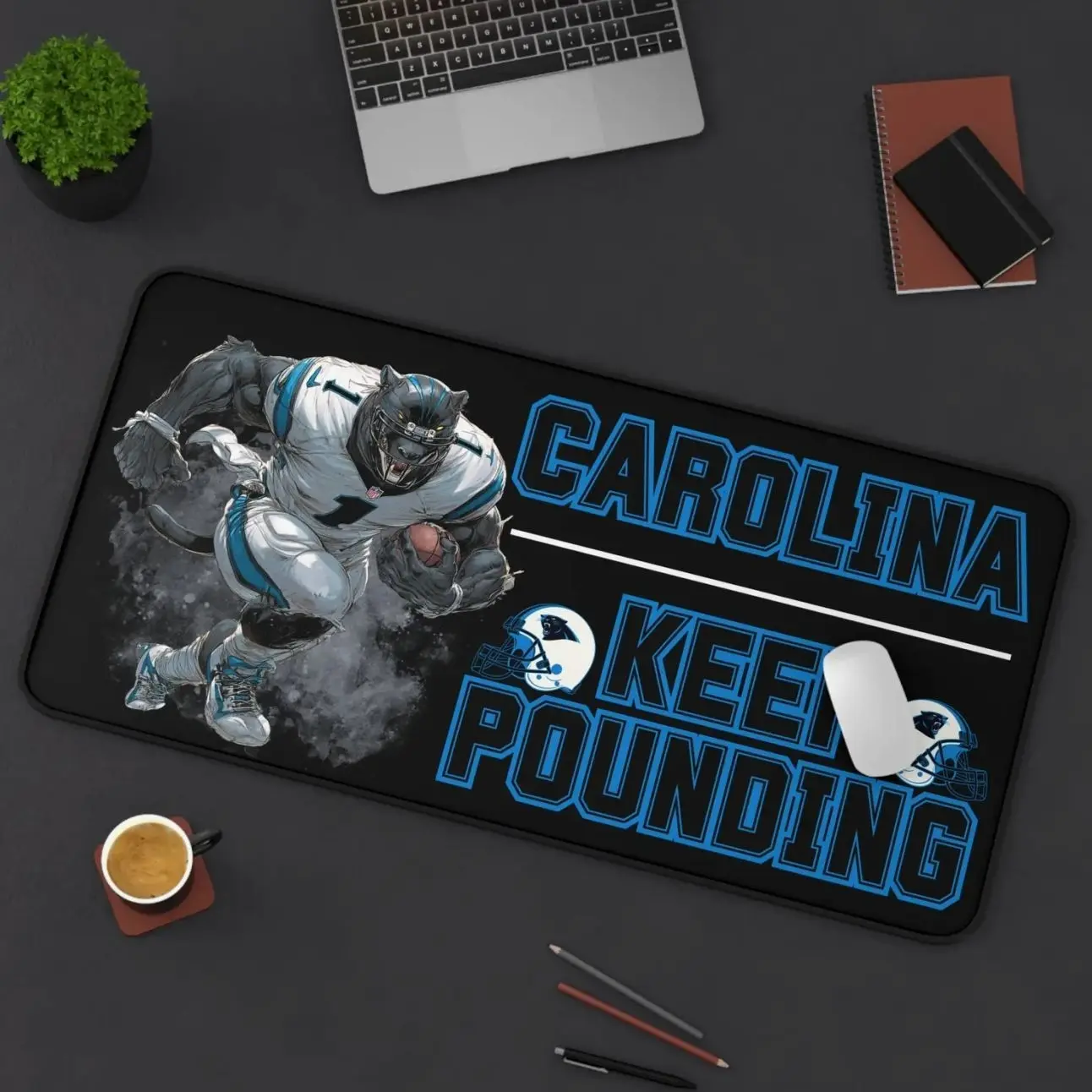 Carolina Footbal Large Desk Mat