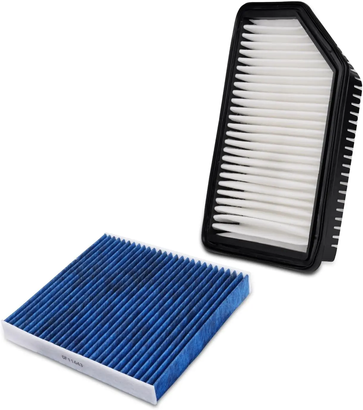 FORCCORD Cabin & Engine Air Filter Fits for Kia Soul 2014 2015 2016 2017 2018 2019 L4 1.6L 2.0L Activated Carbon Cabin Filter Replacement Air Filter CF12002 CA11206 Car Accessories