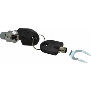 212 MAIN High Security Steel Tubular-Type Roller Cabinet Lock and Key Set, Model 444-80403 (Kennedy Series), Lock for Cabinets