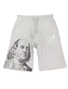 Benji Cursive Gry Shorts