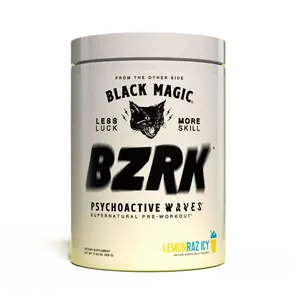 Black Magic BZRK High Potency Pre-Workout Igniter - Energy Boost for Fitness, Dairy Free, Ideal for Everyday Use, Healthcare Dietary Supplement Edible