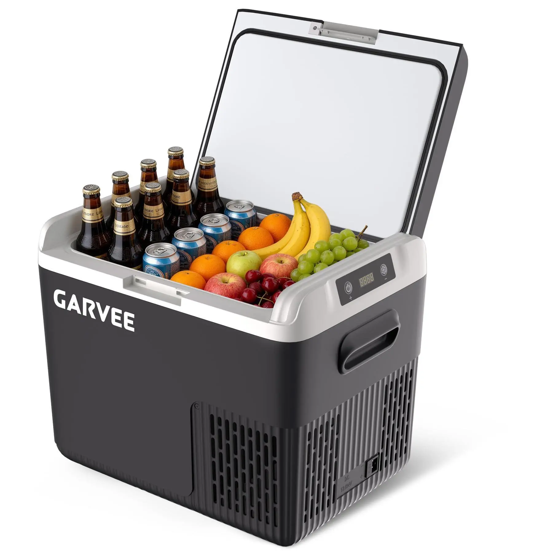 GAOMON 12 Volt Refrigerator, 19QT 12V Car Fridge, Portable Freezer Compressor Electric Cooler, 12/24V DC 110-240V AC, Portable Refrigerator for RV/Truck/Camping, -4°F to 68°F