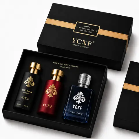 YCXF Men's Mysterious Charm Fragrance Gift Set – Club Original Nightclub & FOR HER Eau de Cologne Collection, Long-Lasting Luxury Perfume Set for Any Occasion