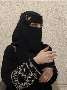 Fashion Sun Protection Tie-Back Veil, Muslim Face Mask, Comfortable Breathable Triangle Veil, Suitable for Daily Wear, All Seasons