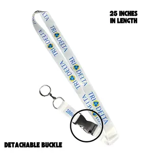 Tri Delta Lanyard with Detachable Buckle *Officially Licensed*