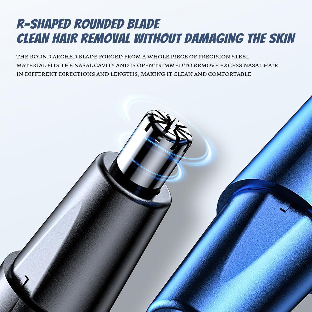 2-in-1 Rechargeable Hair Trimmer, Men's Ear and Nose Hair Trimmer, Eyebrow & Nose Hair Clippers, Easy to Clean,Perfect Christmas & New Year Gift ldea 2-in-1 Rechargeable Hair Trimmer, Men's Ear and Nose Hair Trimmer, Eyebrow & Nose Hair Clippers, Easy to Clean,Perfect Christmas & New Year Gift ldea