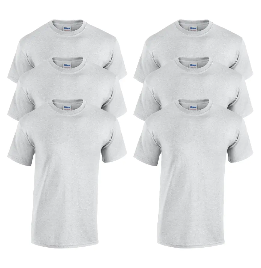 6-PACK - Gildan G500 Adult Heavy Cotton 5.3 oz T-Shirt 6-PACK - Gildan G500 Adult Heavy Cotton 5.3 oz T-Shirt