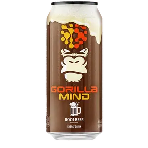 Gorilla Mind Energy Drink Root Beer