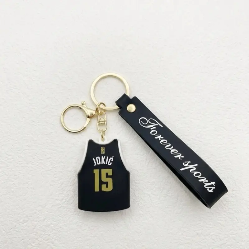 Jokic Elite Basketball Jersey Keychain