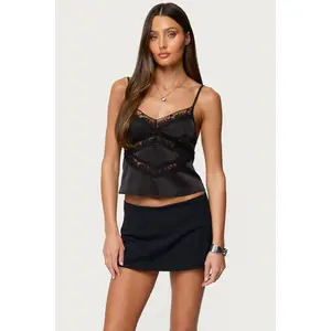 Tamar Satin Effect Tank Top