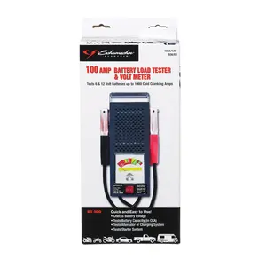 212 MAIN Schumacher Electric BT-100 6V & 12V Automotive Battery Relay Tester, Multi-Voltage Load Tester for Sports Collectibles Accessories, Vehicle, Voltage Meter