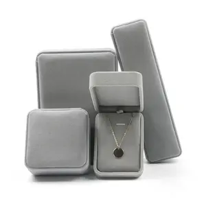 Luxurious ring box with soft lining, elegant jewelry storage box, suitable for engagement or wedding rings, classic rectangular design, Jewelry Boxes