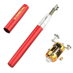 Portable Telescopic 1m Pen Fishing Rod and Reel Kit