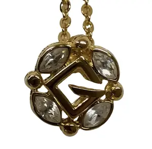 Pre-owned Givenchy Gold Tone Necklace