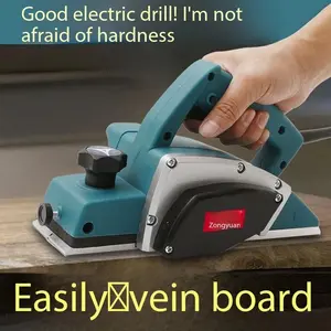 Home Woodworking Electric Planer, Small Portable Handheld Planer, Multi-Function Tabletop Electric Planer, Compact Power Tool