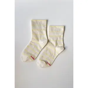 Wally Socks in Lemon