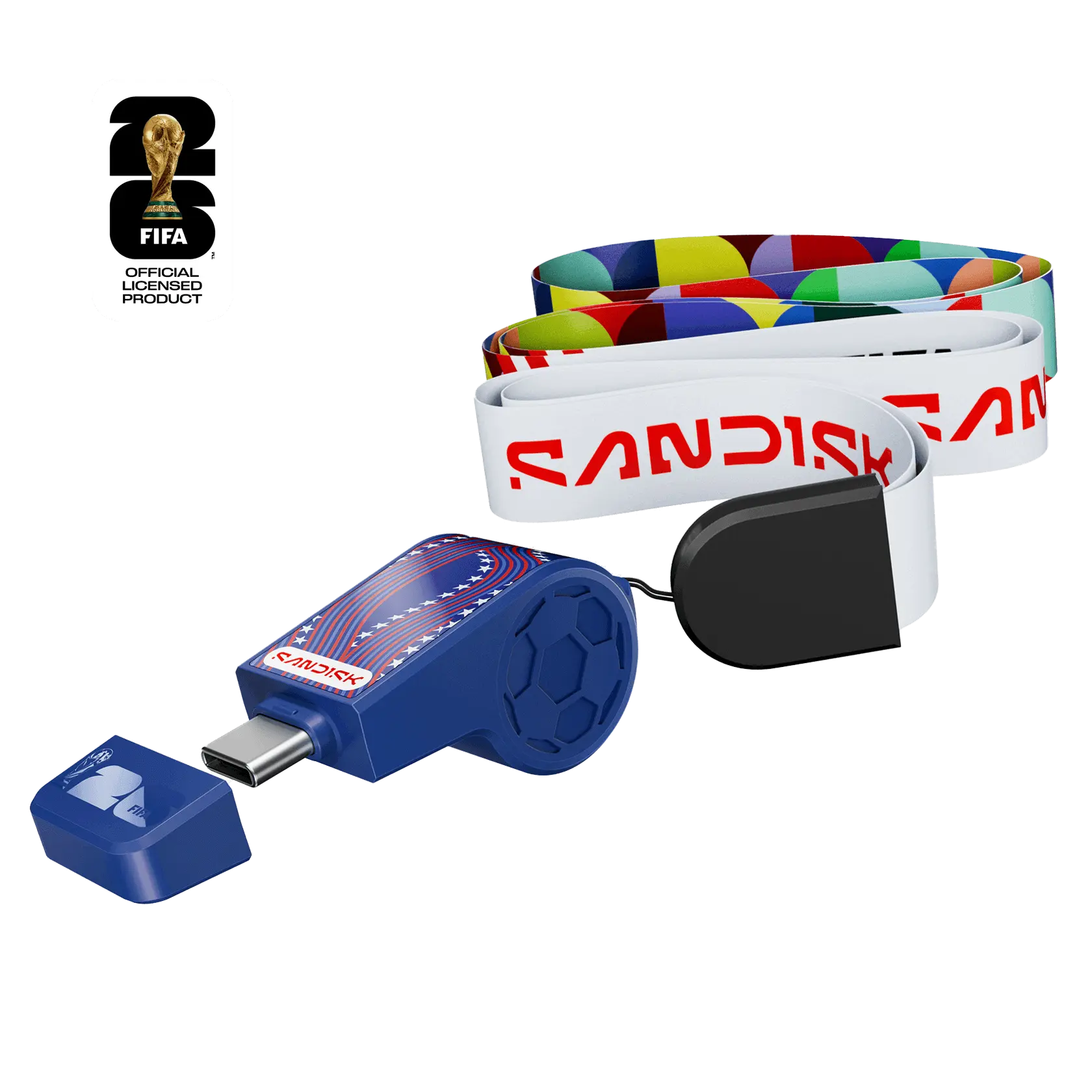 SANDISK USB-C Flash Drive: FIFA World Cup 2026