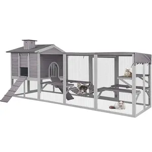 Aivituvin Large Cat Enclosure,Vertical Climbing Enclosure-AIR82