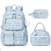 F2 Corduroy Blue Flower