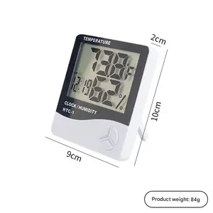 Thermohygrometer, digital display large screen thermohygrometer, thermostat, multifunctional digital thermohygrometer
