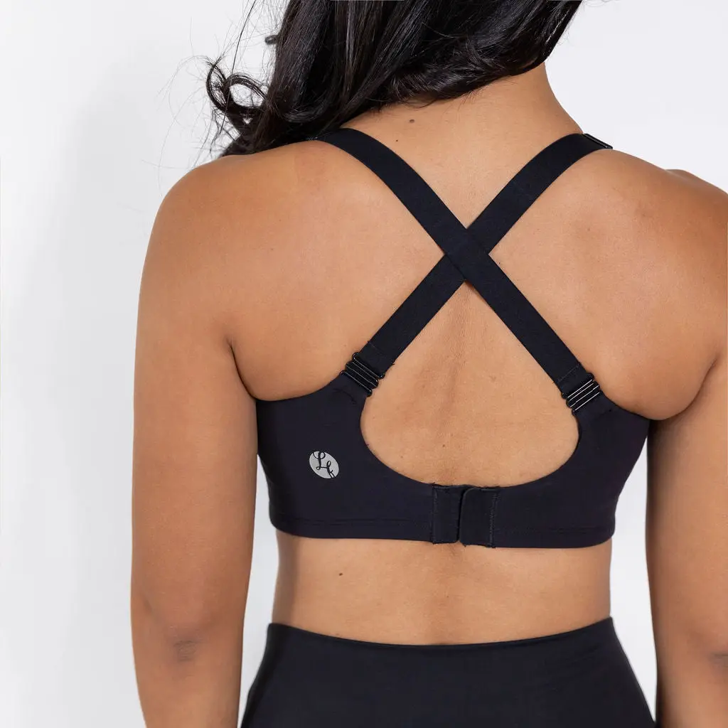 Cadence Nursing & Pumping Bra | Black