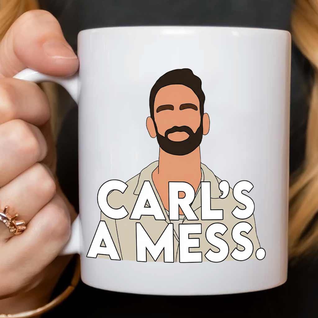 Carl's a Mess Summer House Mug, mug, bravo, quote, summer house - scs17338