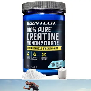 100% Pure Creatine Monohydrate Powder, Micronized Creatine Preworkout Supplement for Muscle Strength, Endurance & Power, Helps Build Muscle & Mass, Arctic Blast Flavor, 13 oz, 55 Servings